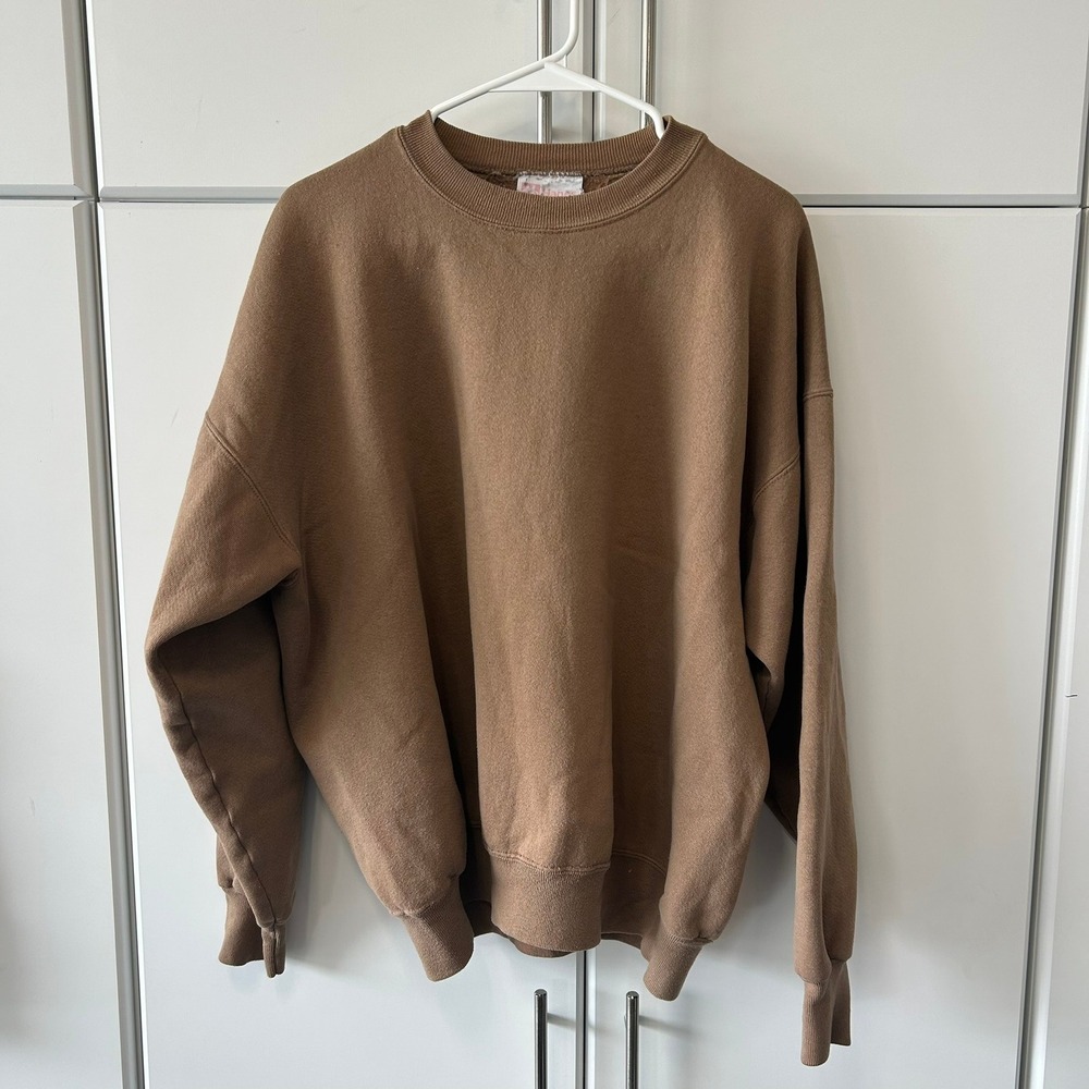 Hanes Brown Crewneck Sweatshirt